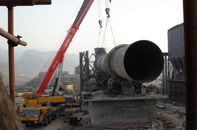 Lime Rotary Kiln Production Line in Iran