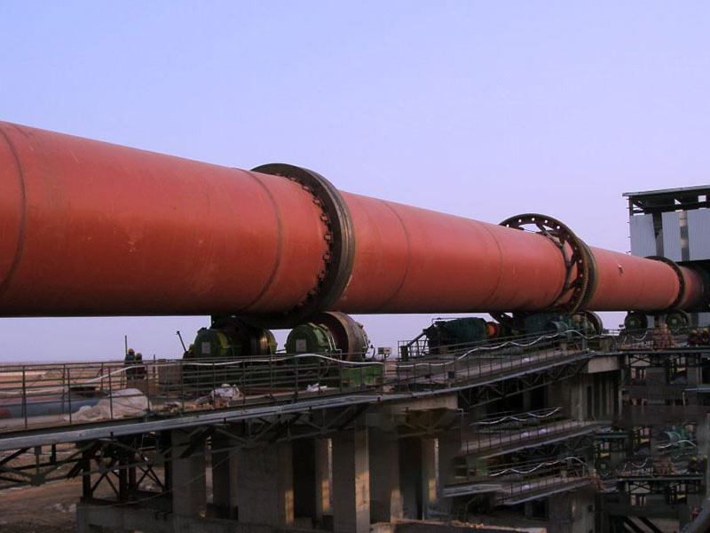 Site of Lime Rotary Kiln Ordered by Customers in Guangxi, China