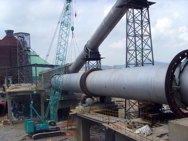 180 TPD Zinc Oxide Rotary Kiln Production Line in Indonesia