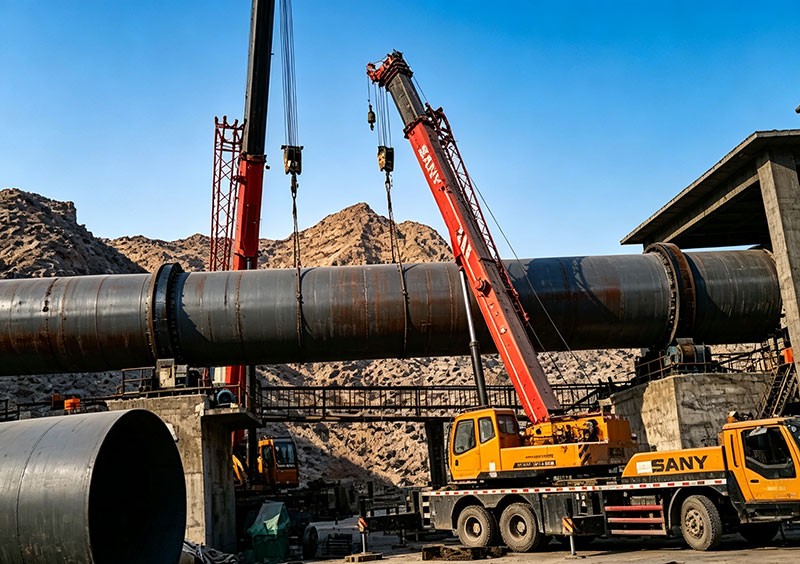 Zinc Oxide Rotary Kiln Solution for 6,000 TPA Production – Gansu Project Spotlight