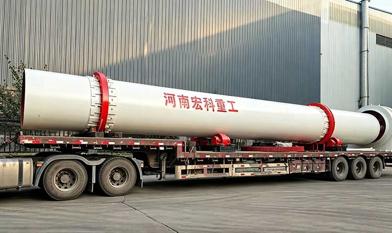 Sludge Rotary Kiln, 30 TPH – Shipped to Russia