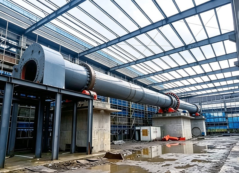 φ2.5×60m Calcium Fluoride Rotary Kiln | Haining Zhejiang Project