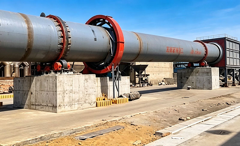 Ф 2.2X45m Molybdenum Roasting Kiln – Installed in Shandong