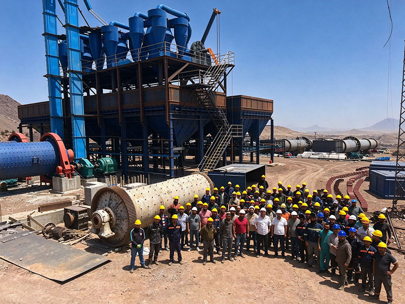 Sponge Iron Kiln, 10,000 TPY — Algeria Project